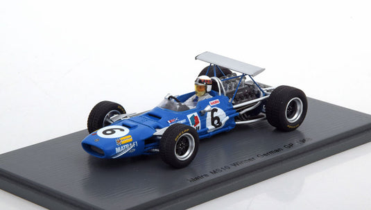 Matraマトラ MS 10 Winner GP GermanyドイツGP優勝 1968 Stewartスチュワート / Spark 1/43 ミニカー