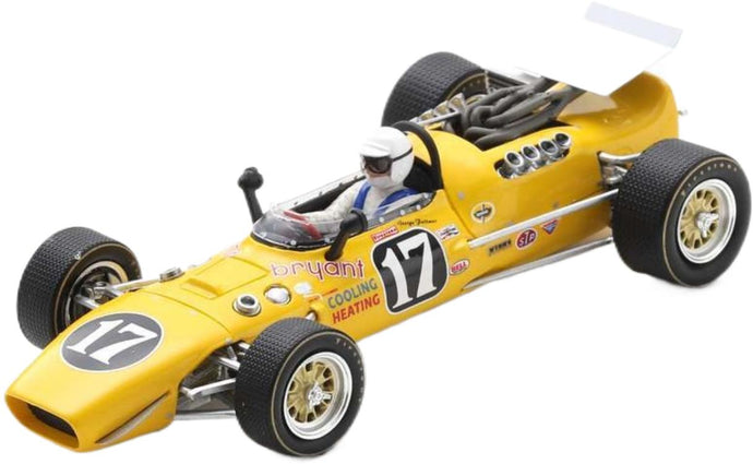 Vollstedt #17 Indy 500 1967 C Yarborough イエロー/ Spark 1/43 ミニカー