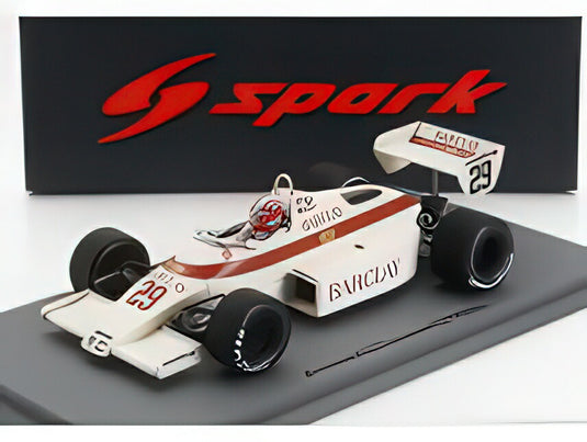 ARROWS  F1  A6 N 47 BELGIUM GP 1983 MARC SURER  CREAM RED/Spark 1/43ミニカー