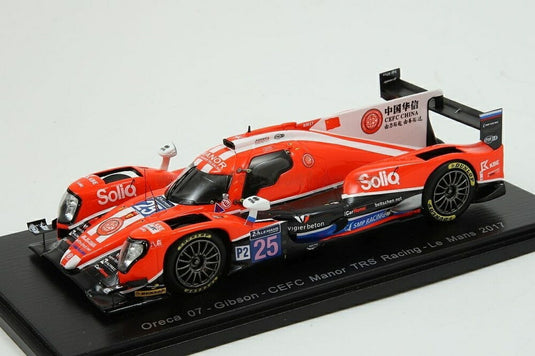 ORECA 07 GIBSON 25号車 CEFC MANOR TRS RACING ルマン 2017/ Spark 1/43 ミニカー