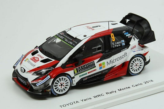 TOYOTA Yaris WRC TOYOTA GAZOO Racing WRT 9号車 ラリーモンテカルロ 2018/ Spark 1/43 ミニカー