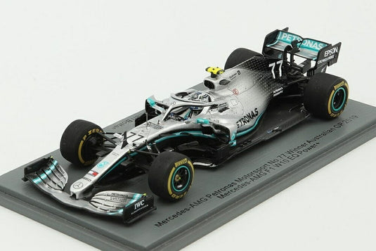 MercedesAMG Petronas Motorsport F1 W10 EQ Power+ 77号車 2019 Valtteri Bottas/ Spark 1/43 ミニカー