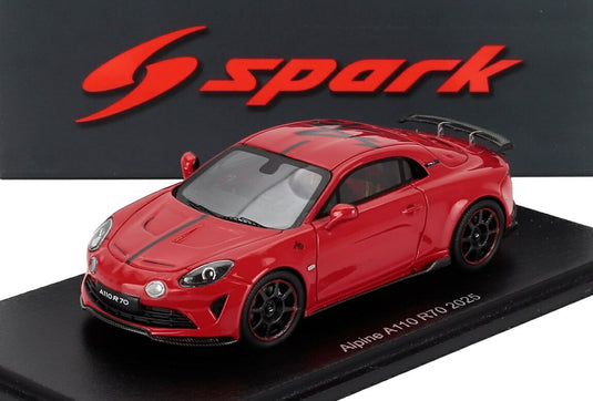 アルピーヌ A110 ラジカル 70 クーペ 2024 レッド / Spark 1/43 ミニカー