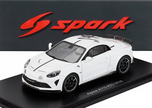 アルピーヌ A110 ラジカル 70 クーペ 2024 ホワイト / Spark 1/43 ミニカー