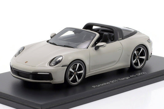 Porscheポルシェ 911 992 Targaタルガ 4S 2021 グレー / Spark 1/43 ミニカー