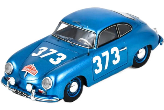 Porsche 356A 1500 Coupe 373 Rally Montecarlo 1955 Alberto Graca Joaquim Filipe Nogueira S6140/ Spark 1/43 ミニカー