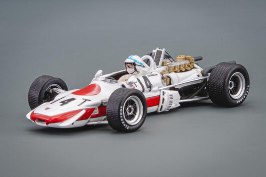 Honda RA302 14号車 F1 イタリアGP 1968 練習走行 John Surtees/ Spark 1/43 ミニカー