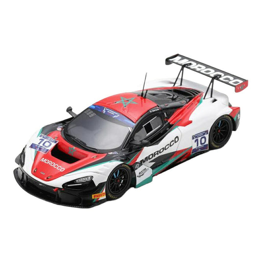 マクラーレン 720S GT3 チームモロッコ #10 FIA モータースポーツ・ゲームス スプリントカップ ポール・リカール 2022 M.Banyahia / Spark 1/