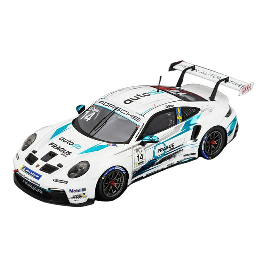 【予約】 PORSCHE- 911 992 GT3 N 14 PORSCHE CARRERA CUP SCANDINAVIE CHAMPION 2025 DANIEL ROS - WHITE