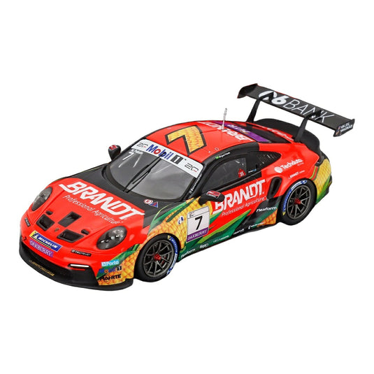 【予約】 PORSCHE- 911 992 GT3 N 7 PORSCHE CARRERA CUP BRAZILIAN CHAMPION 2025 MIGUEL PALUDO - ORANGE