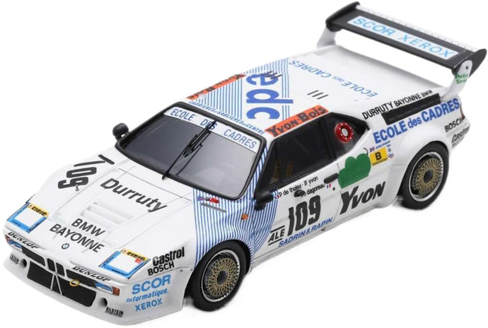 BMW M1 109号車 ルマン24時間 1984 14位 P.de Thoisy P.Dagoreau J-F Yvon/ Spark 1/43 ミニカー