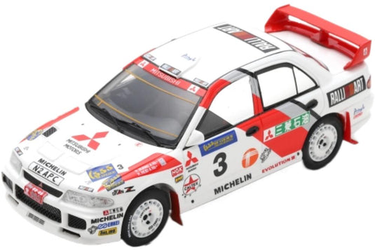 MITSUBISHI Lancer Evolution III 香港ラリー 1996/ Spark 1/43 ミニカー