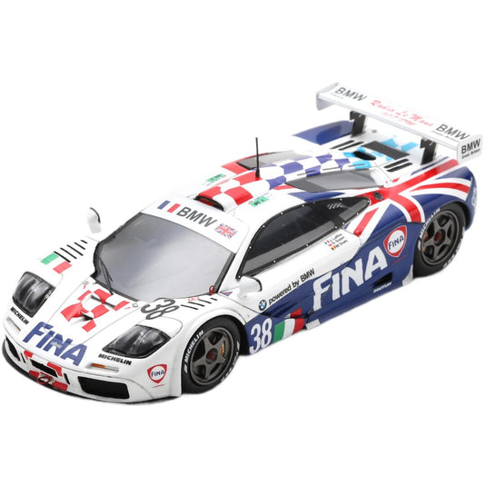 McLarenマクラーレン F1 GTR 1996 Team Bigazzi Srl #38 24H Le Mansルマン M.Duez S.Soper J.Laffite / Spark 1/43 ミニカー