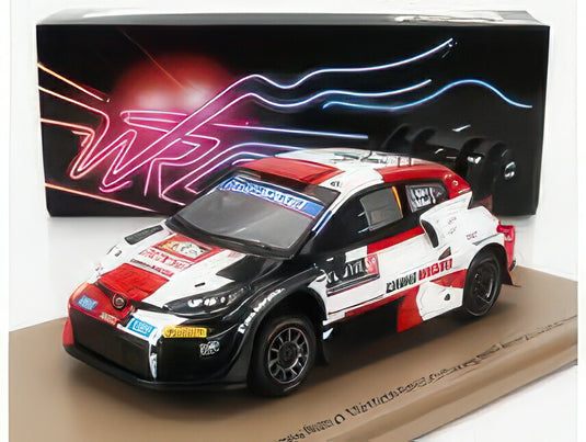 TOYOTA GR Yaris Rally1 1号車 TOYOTA GAZOO Racing WRT WRC サファリラリー 2022 4位 S.Ogier B.Veillas/ Spark 1/43 ミニカー