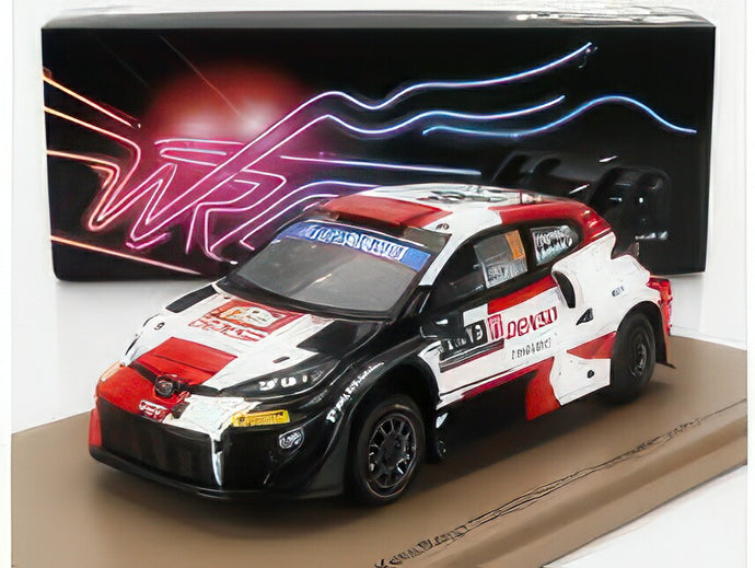 TOYOTA GR Yaris Rally1 18号車 TOYOTA GAZOO Racing WRT WRC サファリラリー 2022 3位 T.Katsuta A.Johnston/ Spark 1/43 ミニカー