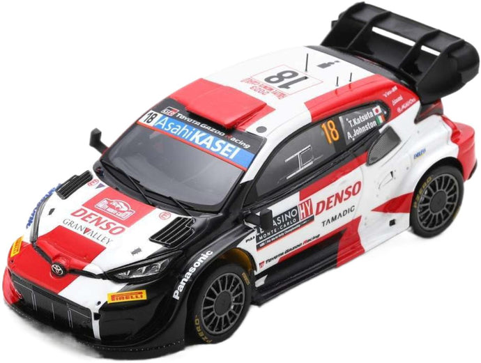 TOYOTA GR Yaris Rally1 HYBRID 18号車 TOYOTA GAZOO Racing WRT WRC ラリーモンテカルロ 2023 6位/ Spark 1/43 ミニカー