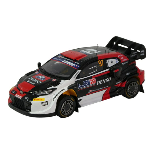 Toyotaトヨタ GR Yarisヤリス Rally1 2023 レッド ブラック ホワイト