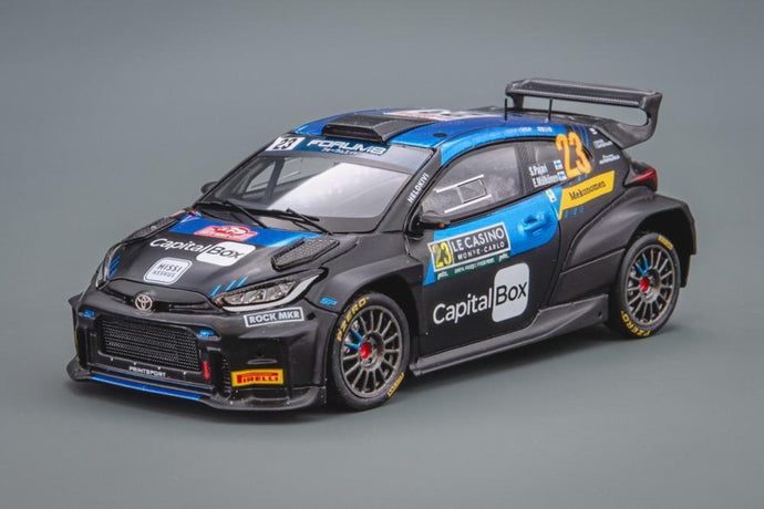Toyota GR Yaris Rally 2 23号車 Printsport Racing ラリーモンテカルロ 2024 S.Pajari E.Malkonen/ Spark 1/43 ミニカー