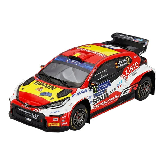 TOYOTA YARIS GR RALLY2 TEAM TEO MARTIN MOTORSPORT N 2 WINNER RALLY FIA MOTORSPORT GAMES VALE / Spark 1/43 ミニカー