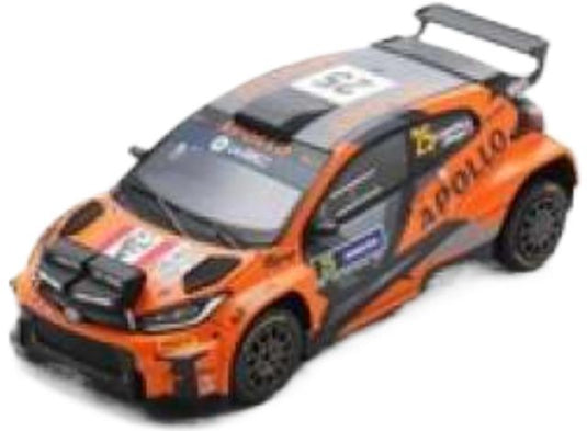2024 トヨタ GR ヤリス Rally 2 #25 G Linnamae/J Morgan Red Grey Team/ Spark  1/43 ミニカー