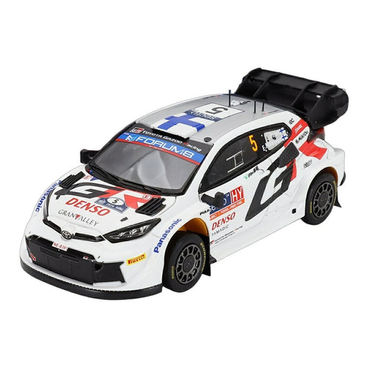 TOYOTA YARIS GR RALLY1 HYBRID TEAM TOYOTA GAZOO RACING WRT N 5 4th RALLY FINLAND 2024 SAMI P / Spark 1/43 ミニカー