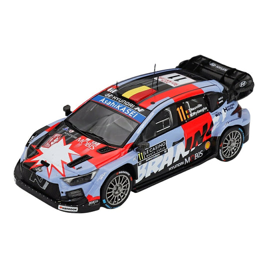 【予約】 HYUNDAI- i20 N RALLY1 TEAM SHELL MOBIS WRT N 11 RALLY MONTECARLO 2026 THIERRY NEUVILLE - MARTIJN WYDAEGHE