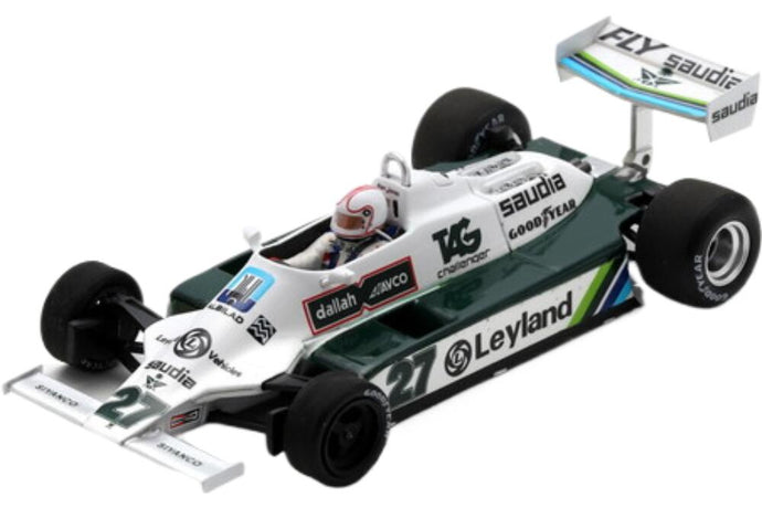 Williams F1 Fw078 27 ワールドチャンピオン ウィナー British GP 1980 Alan Jones S6992/ Spark 1/43 ミニカー