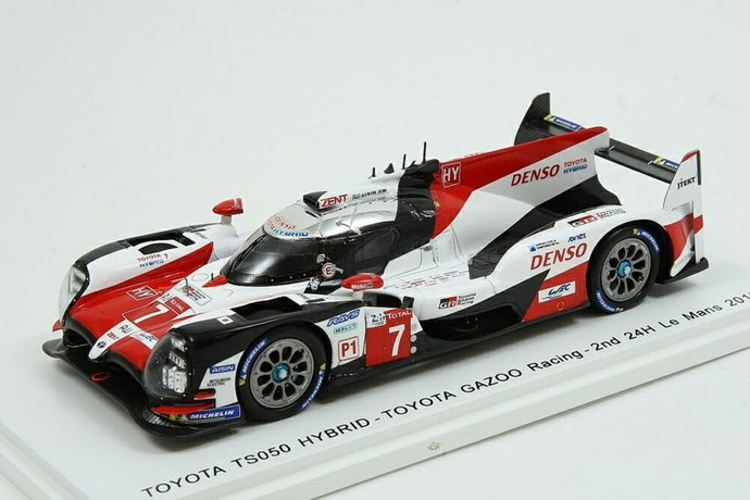TOYOTA TS050 HYBRID 7号車 TOYOTA GAZOO Racing ルマン24時間 2018 2位/ Spark 1/43 ミニカー