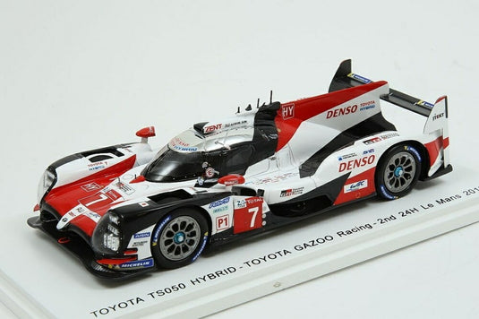 TOYOTA TS050 HYBRID 7号車 TOYOTA GAZOO Racing ルマン24時間 2018 2位/ Spark 1/43 ミニカー