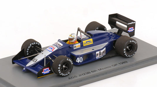 AGS JH23B GP MexicoメキシコGP 1989 Tarquiniタルキーニ / Spark 1/43 ミニカー