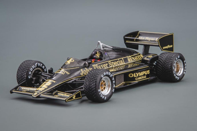 Lotus 97T 12号車 F1 ポルトガルGP 1985 優勝 Ayrton Senna/ Spark 1/43 ミニカー
