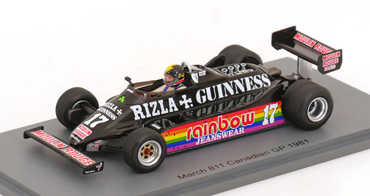 Marchマーチ 811 GP CanadaカナダGP 1981 Dalyデイリー / Spark 1/43 ミニカー
