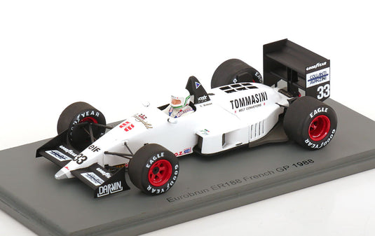 Eurobrun ER188 GPフランス Modena 1988/ Spark 1/43 ミニカー
