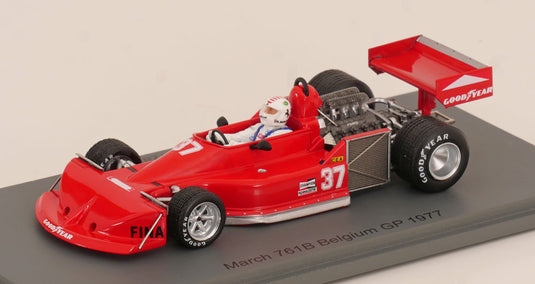 March 761B GPベルギー Merzario 1977/ Spark 1/43 ミニカー