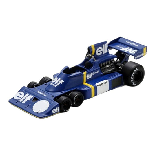 Tyrrellティレル P34 プレゼンテーション 1975 ブルー / Spark 1/43 ミニカー
