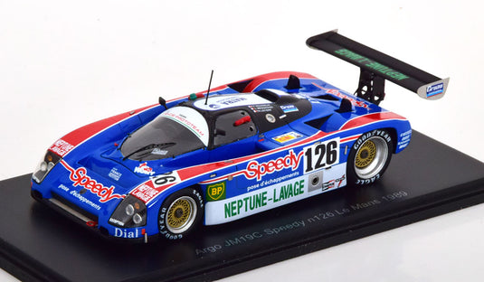 Argo JM19C Speedy No.126 24時間ルマン Rousselot/Messaoudi/Lecerf 1989/ Spark 1/43 ミニカー