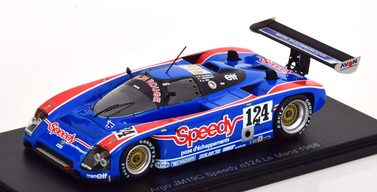 Argo JM19C Speedy No.124 24時間ルマン Rousselot/Messaoudi/Roy 1988/ Spark 1/43 ミニカー