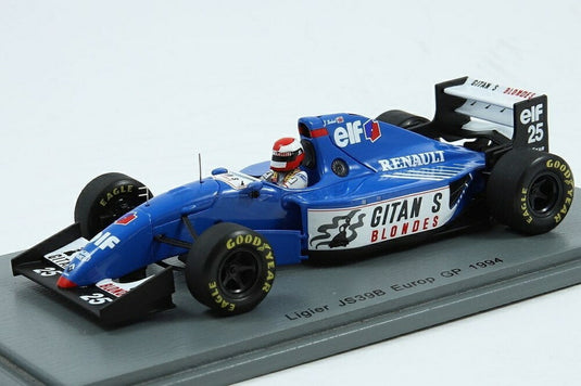 Ligier JS39B 25号車 ヨーロッパGP 1994 Johnny Herbert/ Spark 1/43 ミニカー