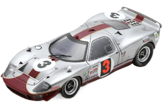 Mirage M1 3 9H Kyalami 1969 M Haiwood P Gethin Silver Red S7470/ Spark 1/43 ミニカー