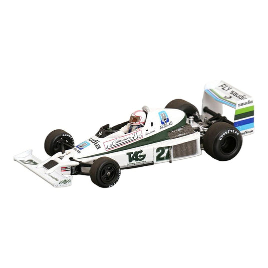 ウィリアムズ FW06 #27 ロングビーチGP 1979 Alan Jones ホワイト / Spark 1/43 ミニカー