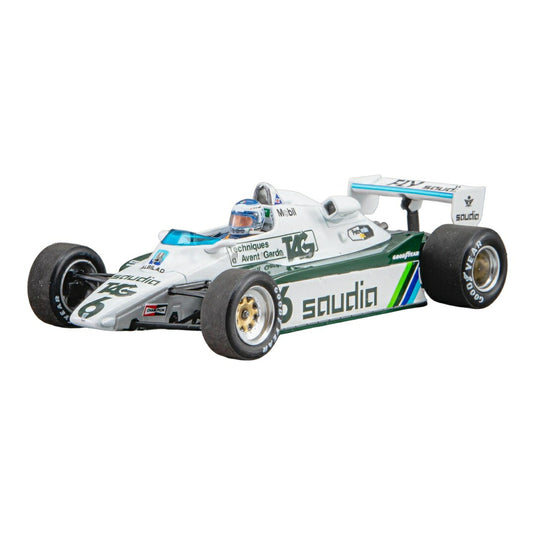 Williams FW08 F1 #6 3rd ドイツGP 1982 Keke Rosberg レジンモデル ミニカー /Spark 1/43