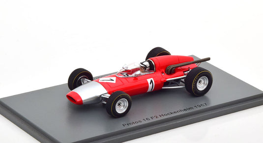 Protos 16 F2 GPドイツ ホッケンハイム Rodriguez 1967/ Spark 1/43 ミニカー