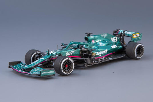 Aston Martin AMR21 18号車 Aston Martin Cognizant F1 Team イタリアGP 2021 Lance Stroll/ Spark 1/43 ミニカー