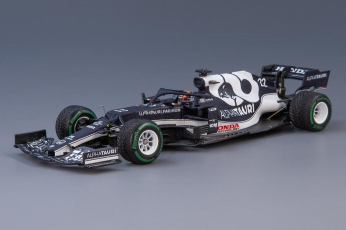 AlphaTauri AT02 22号車 Scuderia AlphaTauri トルコGP 2021 角田裕毅/ Spark 1/43 ミニカー