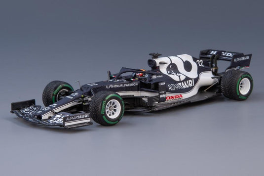 AlphaTauri AT02 22号車 Scuderia AlphaTauri トルコGP 2021 角田裕毅/ Spark 1/43 ミニカー