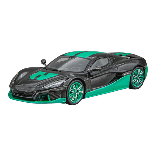 Rimacリマック Nevera Time Attack 2023 Racing Green レジンモデル ミニカー /Spark 1/43