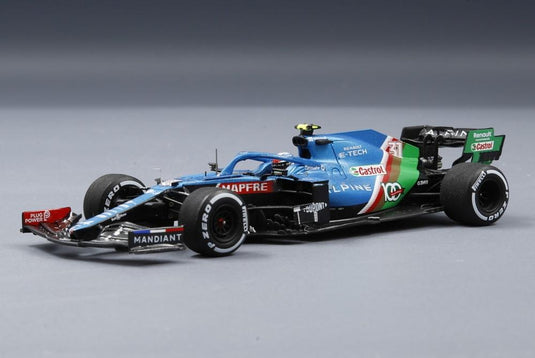 Alpine A521 31号車 Alpine F1 Team サウジアラビアGP 2021 4位 Esteban Ocon/ Spark 1/43 ミニカー