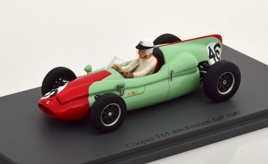Cooper T51 GPフランス Taylor 1960/ Spark 1/43 ミニカー