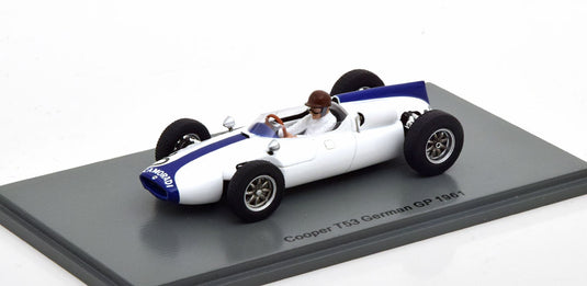 Cooper T53 GPドイツ Burgess 1961/ Spark 1/43 ミニカー