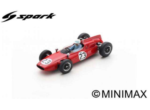 1962 クーパー T53 #23 Tim Mayer US GP Resin Serie レッド／ホワイト/ Spark  1/43 ミニカー